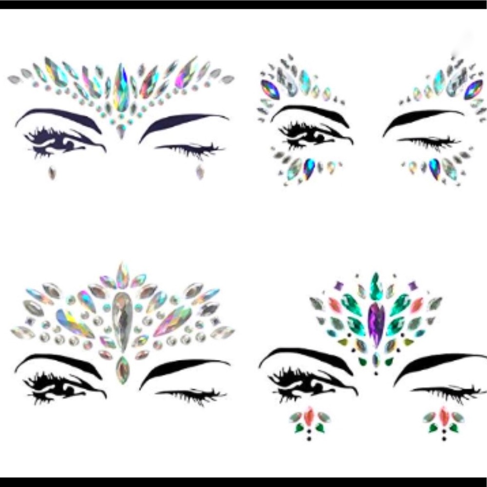 Face Gems - Pack Of 4